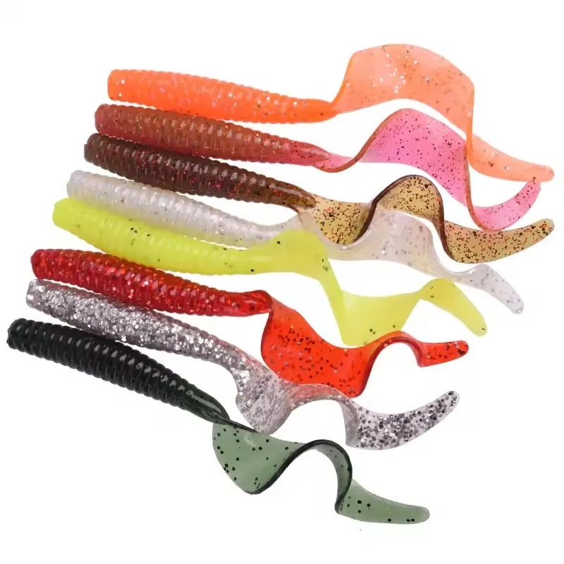 Fishing Lure Swimbait - 5 peças/Lote Isca Macia em Forma