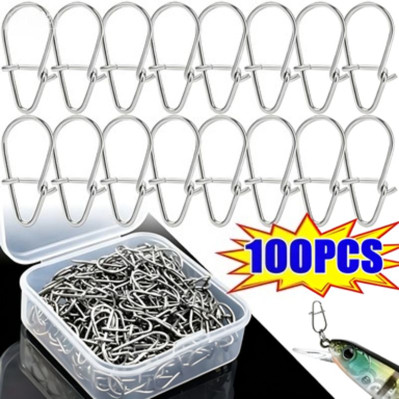 Fishing Lure Accessories - 100 Peças de Acessórios de Pesca