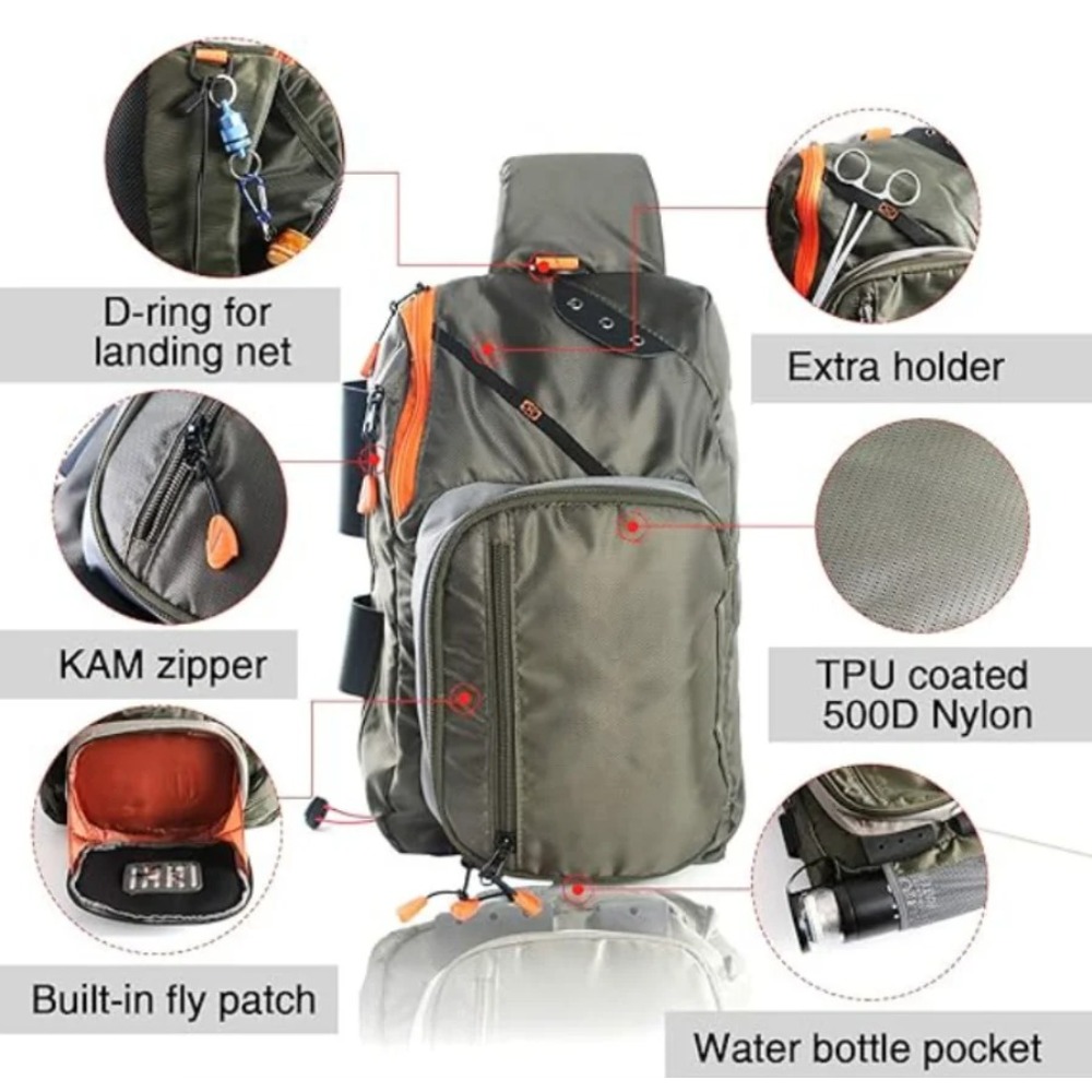 Bolsa de Peito Multifuncional  - Fishing Lure Box avaliação e preço