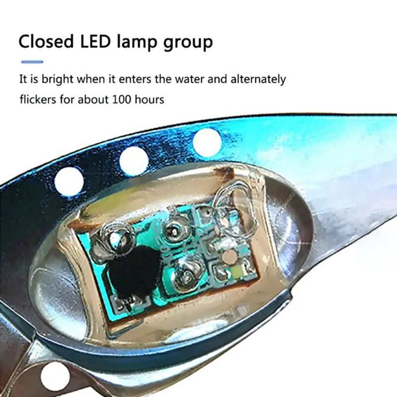Isca Subaquática LED Piscante  - Fishing Lure Jig avaliação e preço