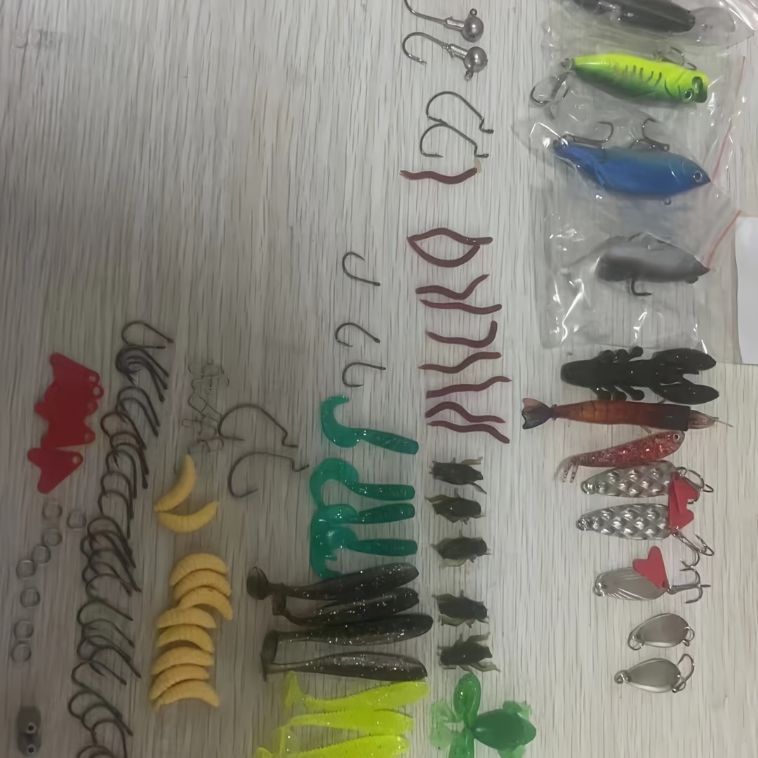 Kit de 133 Peças de Iscas de P - Fishing Lure Jig avaliação e preço