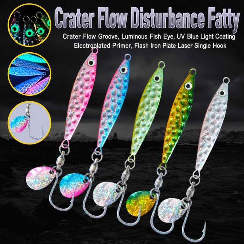 Isca de Pesca Metálica UV Lase - Fishing Lure Spoon avaliação e preço
