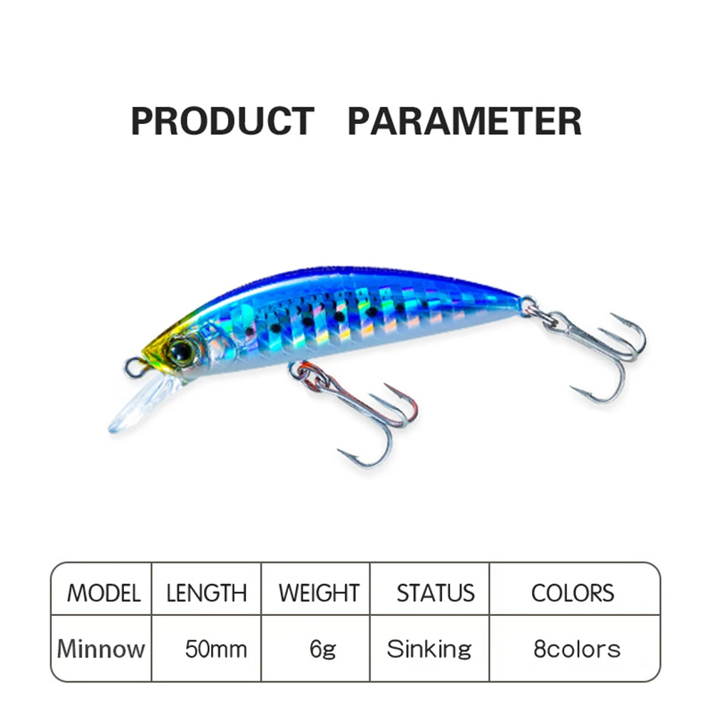 5cm 6g isca de pesca hardcore  - Fishing Lure Swimbait avaliação e preço