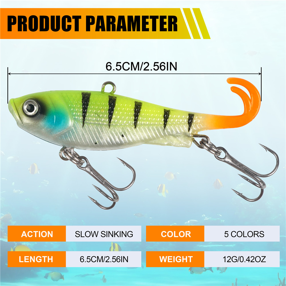 5 pçs pré-equipado gabarito ca - Fishing Lure Swimbait avaliação e preço
