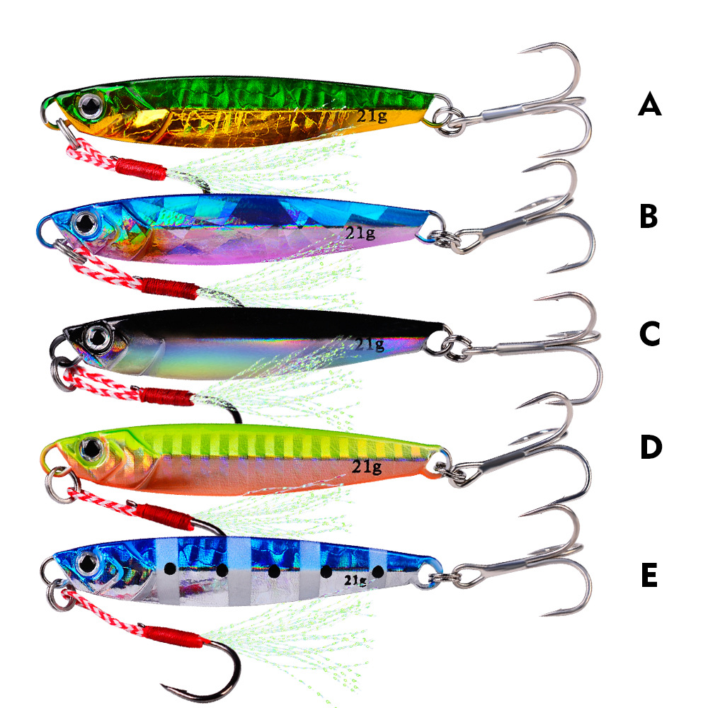 PROBEROS Conjunto de 5 Iscas d - Fishing Lure Spoon avaliação e preço