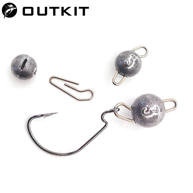 Outhit 10 pçs/lote cabeça de c - Fishing Lure Accessories avaliação e preço